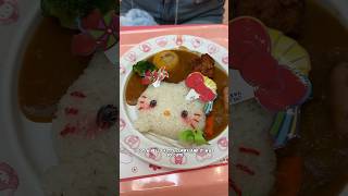 What I eat at Sanrio Puroland in Japan 🇯🇵 [upl. by Drucilla]