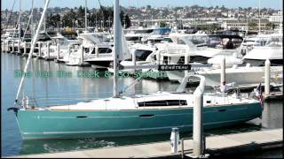 Beneteau Oceanis 50 in Turquoise Sailing in San Diego [upl. by Vonni]