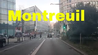 Montreuil 4K Driving French region [upl. by Dnomsed61]