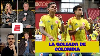 COLOMBIA GOLEÓ a Costa Rica y es LÍDER DEL GRUPO por encima de BRASIL en Copa América  Exclusivos [upl. by Ynnelg527]