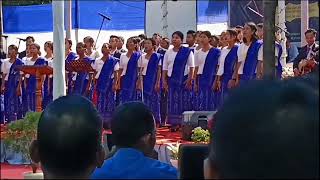 DK CLC Sunday Service Nongchram Baptist Church Choir Dongjaode Nama Abao ragen mai biteko [upl. by Slerahc]