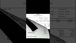 Bill INVOICE Format bills [upl. by Miza]