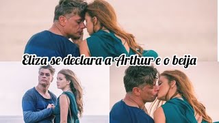 Totalmente demaisEliza se declara a Arthur e o beija [upl. by Younglove]