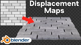 How to Use Displacement Maps in Blender Tutorial [upl. by Siseneg398]