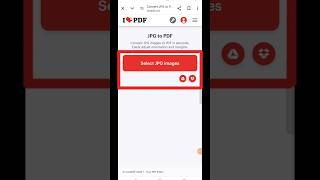 how to convert jpg to pdf in mobile  image to pdf  jpg to pdf convert kaise kare [upl. by Mcquade]