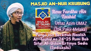 Kuliah Subuh 6102024 Ustaz Mohamad Azim Bin Zainal Tok Pakir Melaka UMAZ [upl. by Onailime]