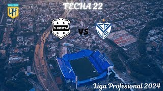 VELEZ VS LANUS  EN VIVO  FECHA 23  LIGA PROFESIONAL [upl. by Yona]