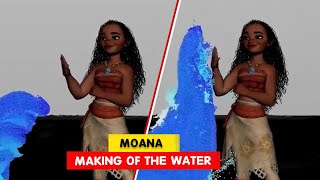 Moana  Making of the Water and Fire Effects  Animation Breakdowns [upl. by Scevo]