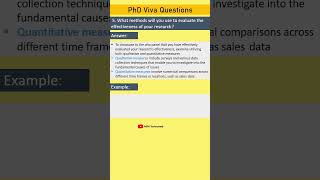 PhD Viva Question with Answer 518 phd phdviva [upl. by Sacks]