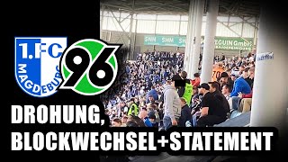 Das geht zu weit… 1 FC Magdeburg vs Hannover 96 Stadionvlog [upl. by Erlin]