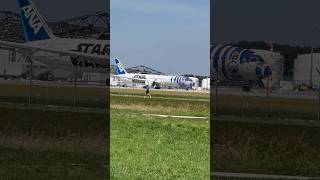 Boeing787 ANA Airlines Taking off from Munich Airport short news video like live pilot [upl. by Furtek]