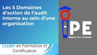 AUDIT INTERNE LES 5 DOMAINES DACTION CLES AU SEIN DUNE ORGANISTION [upl. by Nima846]