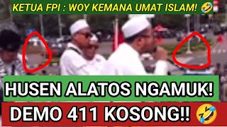 PUSING HUSEN ALATOS NGAMUK DEMO 411 SEPII 🤣🤣🤣 [upl. by Neelyaj]