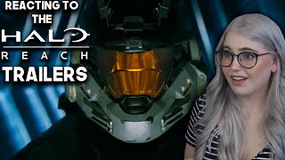 Reacting To The Halo Reach Trailers For The First Time  My First Time Playing Halo Reach [upl. by Howzell887]