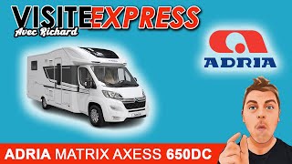 ADRIA MATRIX AXESS 650 DC [upl. by Russi]