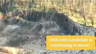 Part 1 images amp video to date youve got to see The Chilcotin landslide is continuing to move [upl. by Adav]