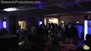 Elation Platinum Spot 5R Pros at a Dallas Wedding DJ lights [upl. by Nibbs]