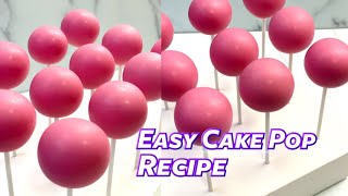 How To Make Cake Pops  EASY FOOLPROOF RECIPE‼️ [upl. by Risan]