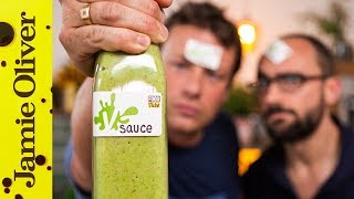 VSauce Sauce  Jamie Oliver amp Michael Stevens [upl. by Yrrat299]