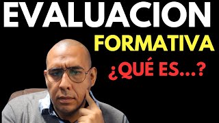 Evaluación para el aprendizaje ¿Qué es la evaluación formativa [upl. by Anilahs716]