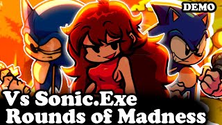 FNF  Vs SonicExe Rounds of Madness  Cutscene  ModsHardGameplay [upl. by Spring588]