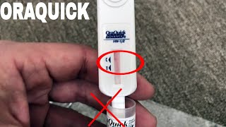 ✅ How To Use Orasure Technologies OraQuick HIV AIDS In Home Test Review 🔴 [upl. by Anigar]