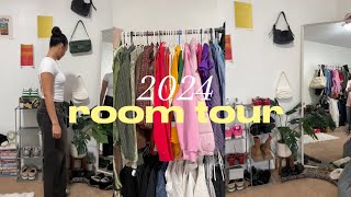 2024 room tour  transformation ⭐️  ikea finds desk tour etc [upl. by Aihseuqram]