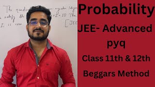 JEEAdvanced problem from probability using permutation combination Class11th amp 12th [upl. by Chick]