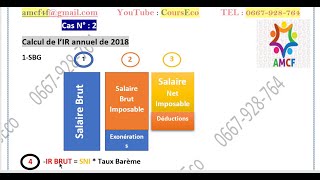 Correction Examen Fiscalité Session Rattrapage 2019 GST E 23 2EME PARTIE [upl. by Leese]