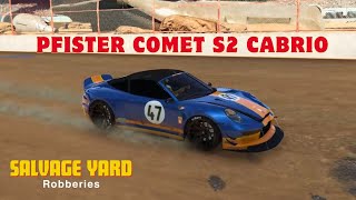 GTA V 🚦Salvage Yard🚦 💲The McTony Robbery💲 FINALEBonus 🚘Pfister Comet S2 Cabrio🚘 2142 [upl. by Uaerraj]