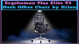 Ergohuman Plus Elite V2 Chair Review  Overview [upl. by Ehcnalb]