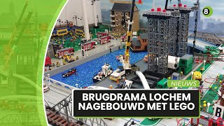 Brugdrama Lochem en andere incidenten nagebouwd met LEGO in Brandweermuseum Borculo [upl. by Vallie]