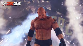 WWE 2K24  GOLDBERG Entrance  Hidden Model [upl. by Marka]