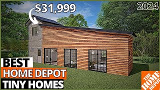 6 BEST TINY Houses at Home Depot 2024 [upl. by Enrika]