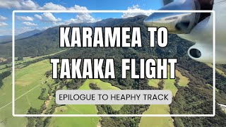 Karamea to Takaka Flight  Golden Bay  Nelson  Golden Bay Air  Heaphy  Kahurangi National Park [upl. by Eiclehc]