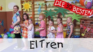 👩🏼 El Tren  Singen Tanzen und Bewegen  Kinderlieder [upl. by Yemorej478]