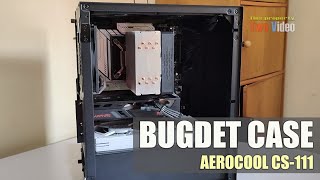 Low budget gaming case  Case Aerocool CS111 [upl. by Nevets]