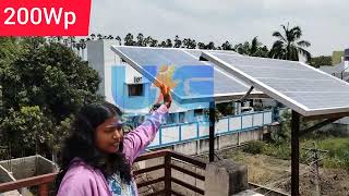 solar off Grid Tirunelveli 1kva solar system [upl. by Cia]