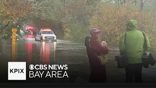 Team Coverage Atmospheric river storm pounds North Bay with rain for 2nd day [upl. by Ikkela]