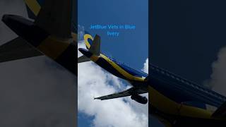 JetBlue Vets in Blue Livery aviation jetblue livery [upl. by Ecertal]