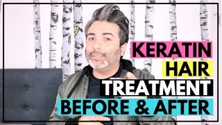 Keratin Hair Treatment  Keratin Treatment Natural Hair  Keratin Before And After  Keratin For Men [upl. by Danita]