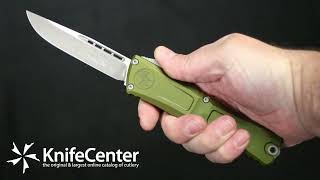 Microtech 114310APOD Combat Troodon Gen III AUTO OTF Knife [upl. by Aglo]