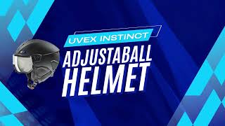 uvex Instinct Visor  Adjustable Ski amp Snowboard Helmet Review for Everyone [upl. by Lemire]