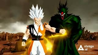 Season 5 Fictional Dragon Ball X Episode 13 akai and romi Fusion roakru vs Namekian king Leshra [upl. by Mueller]