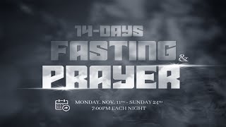 Day 12 of 14 Days Fasting amp Prayer  Friday Nov 22nd 2024  Dr Kobby Sarpong [upl. by Isaiah]