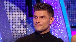 BBC Strictlys Aljaz Skorjanec bursts into tears as he performs for first time in 11 years [upl. by Hally]