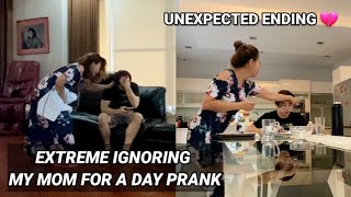 EXTREME IGNORING MY MOTHER PRANK Unexpected Reaction [upl. by Adnaval]