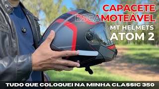 Capacete MT Helmets  ATOM 2 [upl. by Adhamh939]