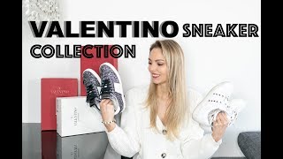 VALENTINO SNEAKER COLLECTION  WORTH THE INVESTMENT [upl. by Wilie]