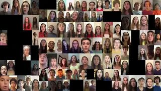 WATCH 137 local high schoolers virtually come together to sing [upl. by Alyac]